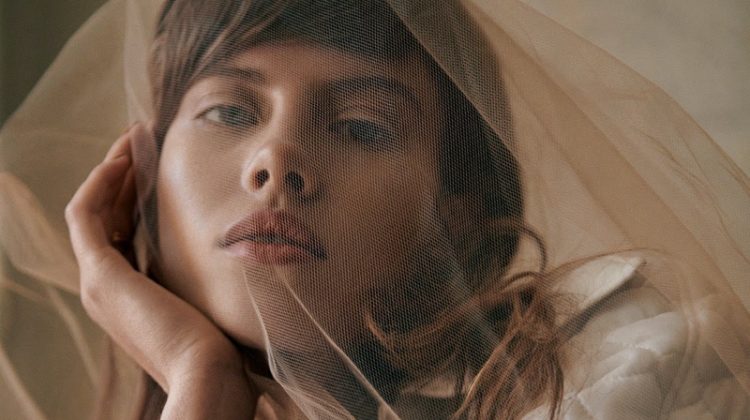 Bara Podzimkova Graces the Pages of Vogue Ukraine