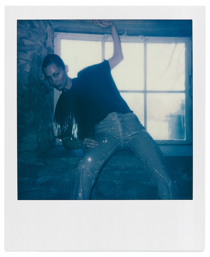 bella hadid polaroids