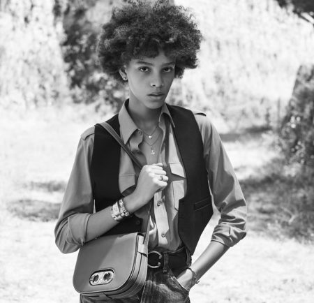 Essoye Mombot Poses for Celine 'Plein Soleil' Collection Essoye Mombot Poses for Celine 'Plein Soleil' Collection