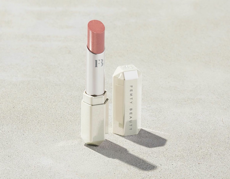 Fenty Beauty Slip Shine Sheer Shiny Lipstick in Glazed $22