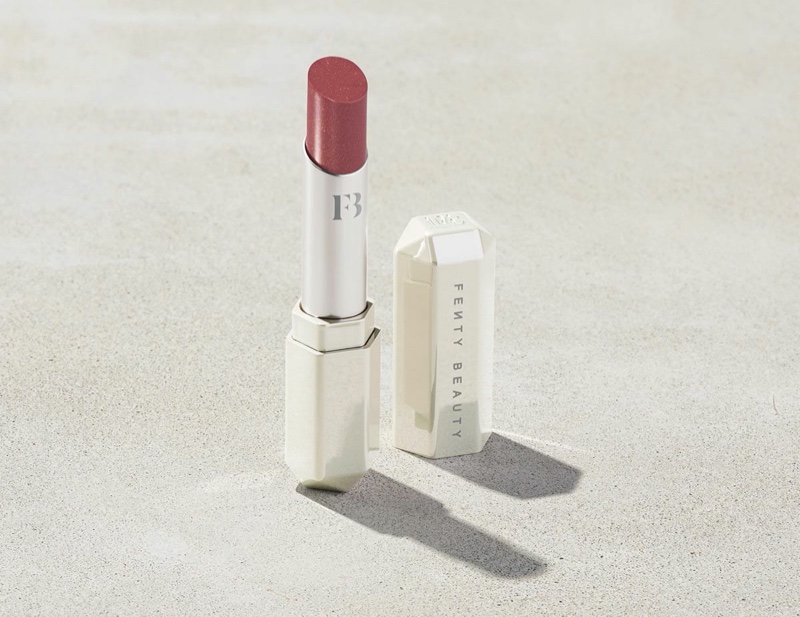 Fenty Beauty Slip Shine Sheer Shiny Lipstick in Goji Gang $22