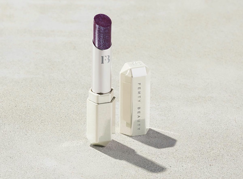 Fenty Beauty Slip Shine Sheer Shiny Lipstick in Vamps Who Brunch $22