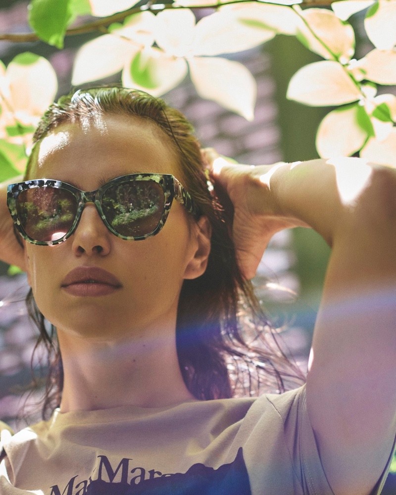 Max Mara unveils its summer 2020 sunglasses campaign.