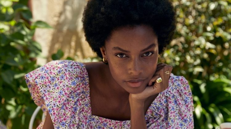 Karly Loyce Models Mango’s Relaxed Holiday Styles