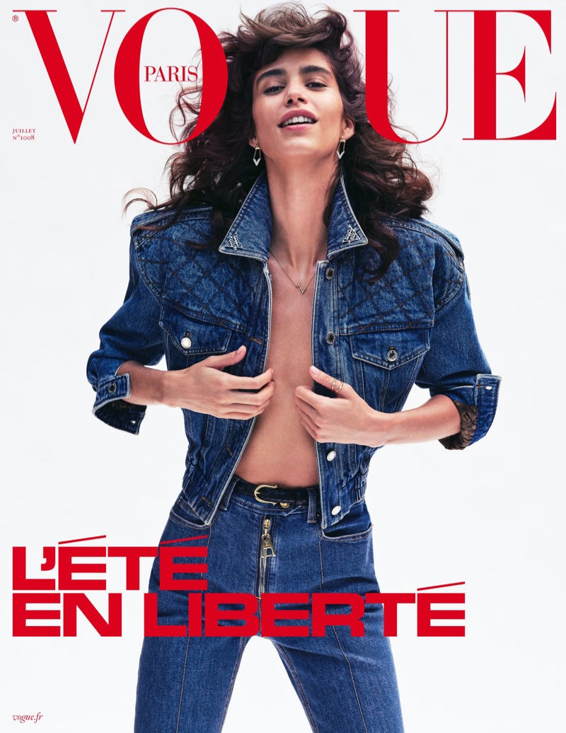 Mica Arganaraz on Vogue Paris July 2020 Cover