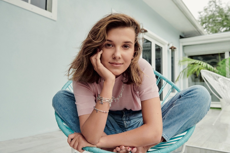 Millie Bobby Brown Models Pandora's New Jewelry Collection, Pandora Me:  Photo 4360183, Fashion, Millie Bobby Brown Photos