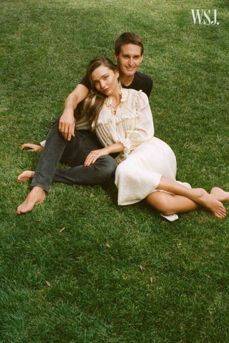 Miranda Kerr & Husband Evan Spiegel Pose for WSJ. Magazine Miranda Kerr & Husband Evan Spiegel Pose for WSJ. Magazine