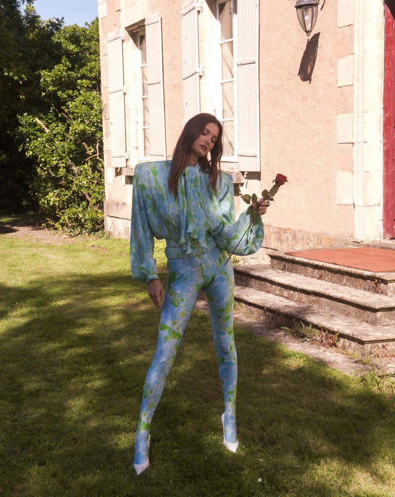 Ophelie Guillermand Wears On-Trend Ensembles for Numero Russia