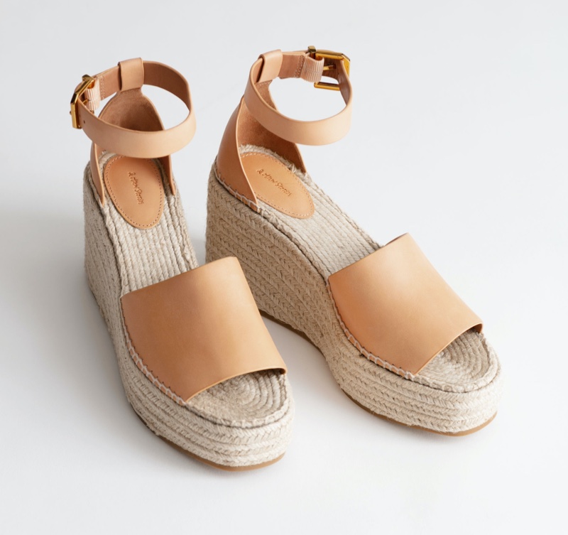 & Other Stories Espadrille Sandal Wedges $129