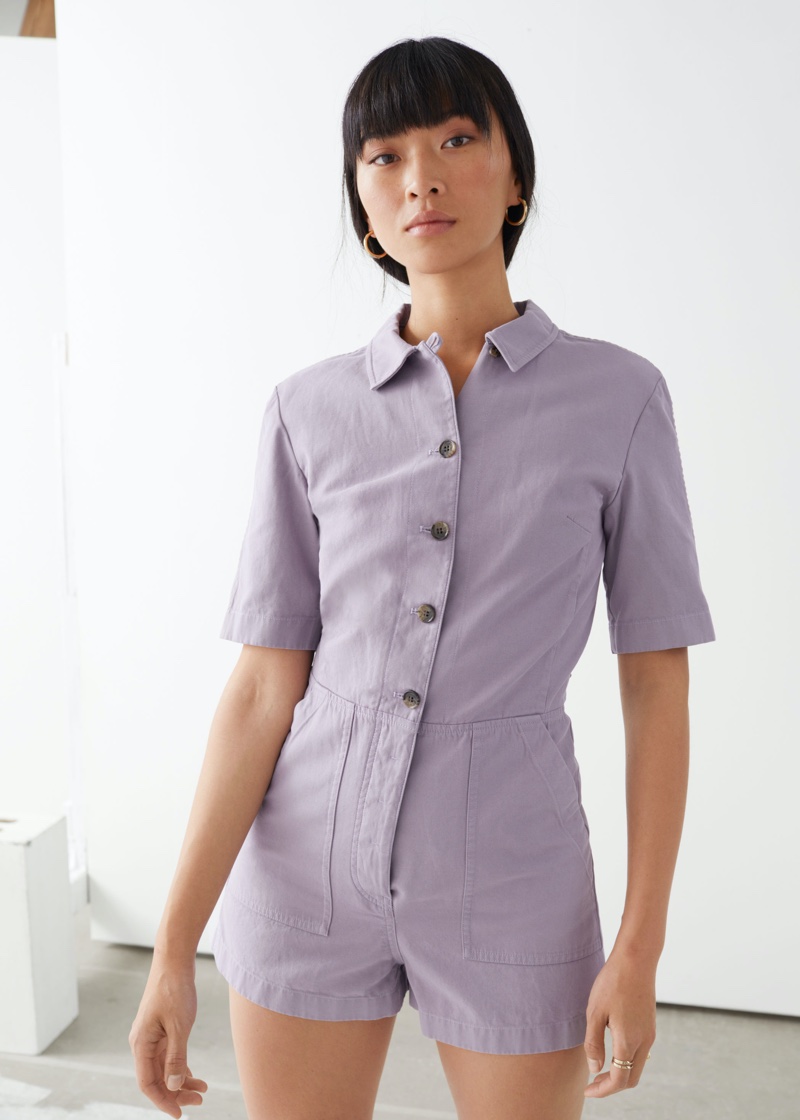 & Other Stories Short Workwear Boilersuit $99