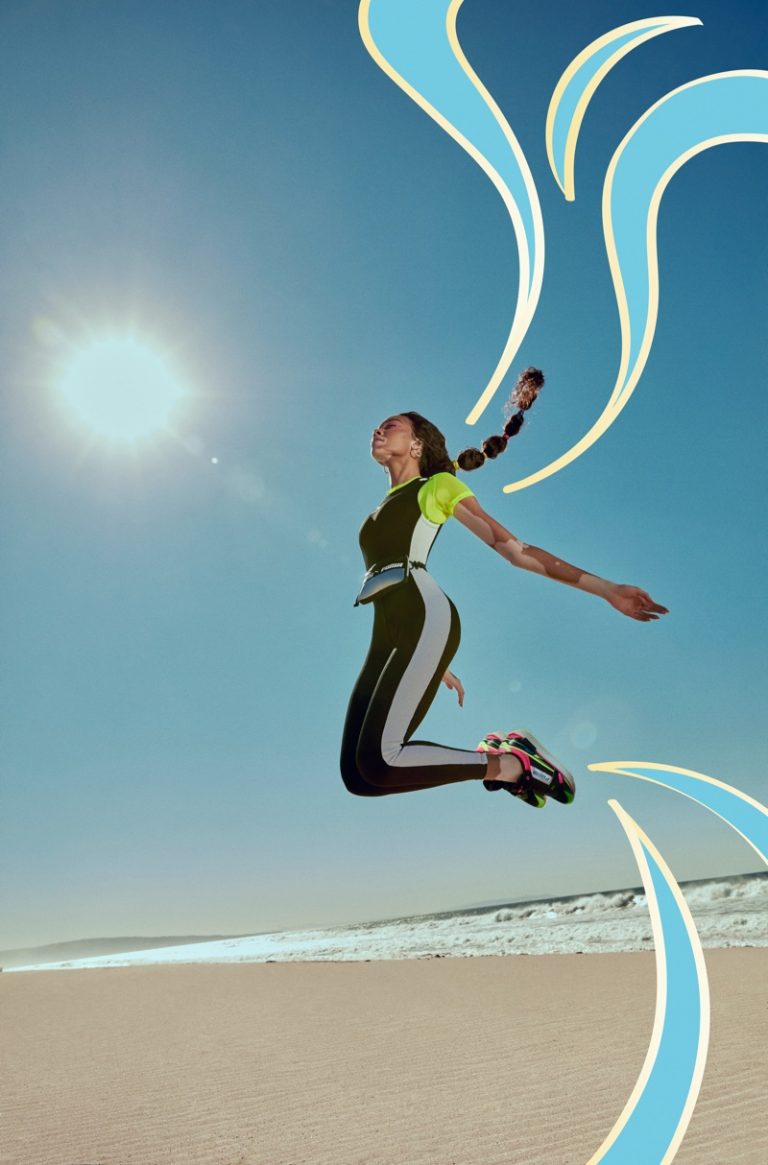 Winnie Harlow PUMA Mile Rider Campaign