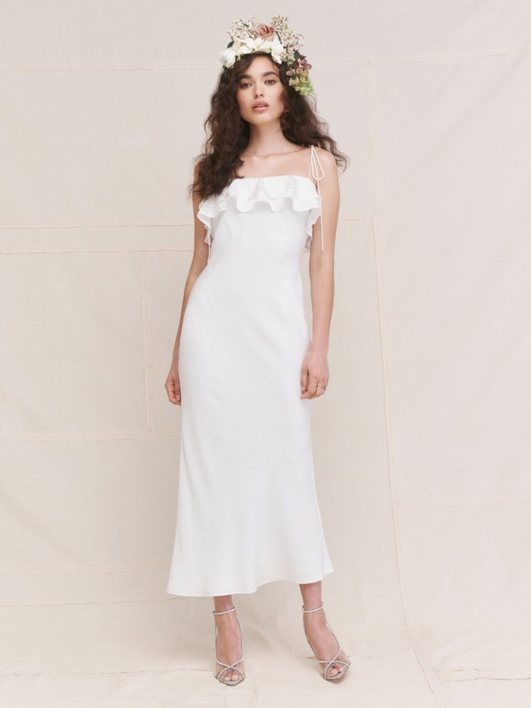 wedding dresses like reformation