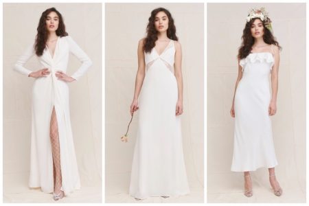 Love Is in the Air: See Reformation's Summer 2021 Wedding Dresses Reformation summer 2021 dresses.