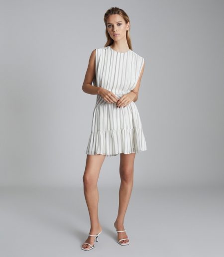 Wardrobe Refresh: REISS Unveils Its New Arrivals Reiss Sofia Striped Mini Dress $345