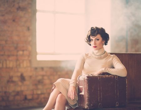 Dress Codes: The Importance of Getting it Fashionably Right Retro Woman Well Dressed Short Curly Hair