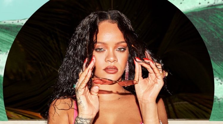 Rihanna Looks Pretty in Pink for Savage x Fenty Lingerie