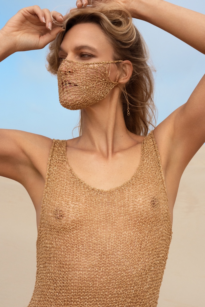 Dress and Mask Natalia Fedner. Photo: Jeff Tse