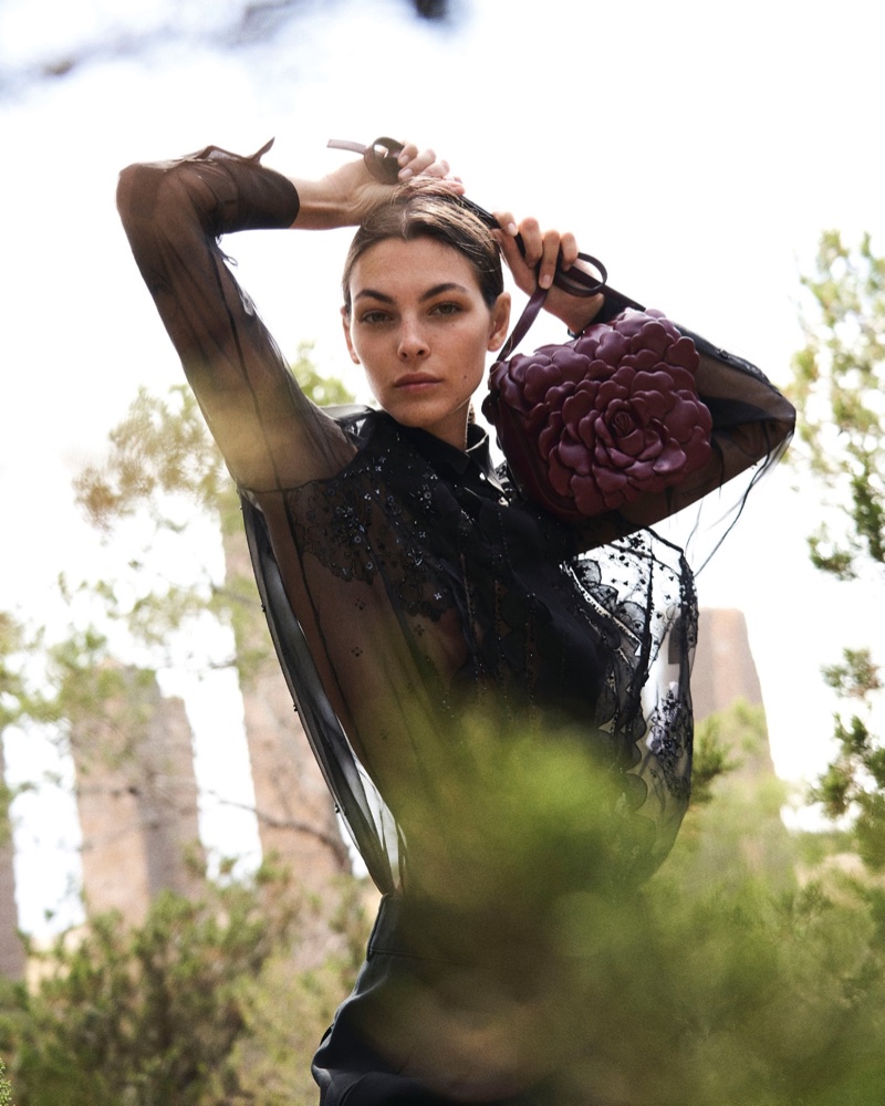 Vittoria Ceretti fronts Valentino Empathy fall-winter 2020 campaign.