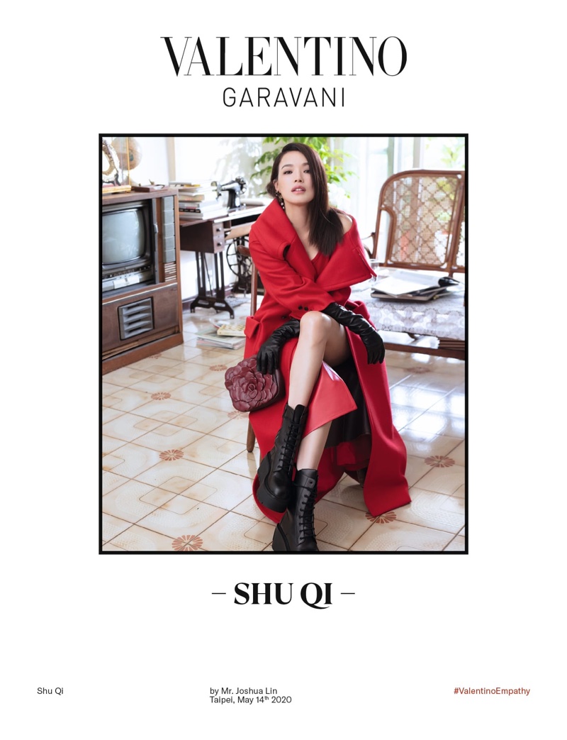 Shu Qi stars in Valentino Empathy fall-winter 2020 campaign.