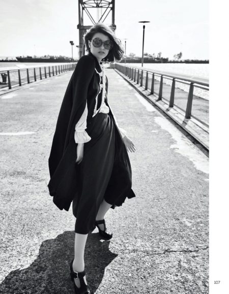 Valerie Scherzinger Vogue China Elegant Style Fashion Editorial