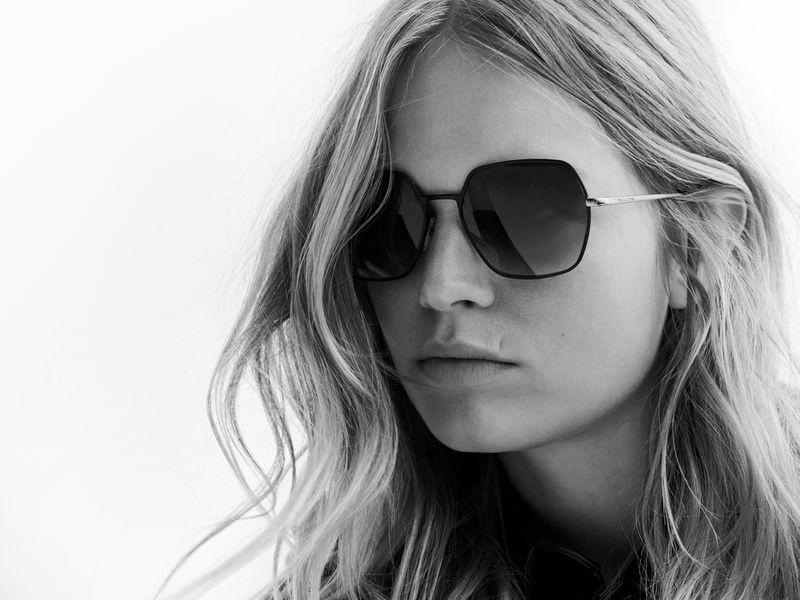 Anna Ewers rocks sunglasses in Marc O'Polo fall-winter 2020 campaign.