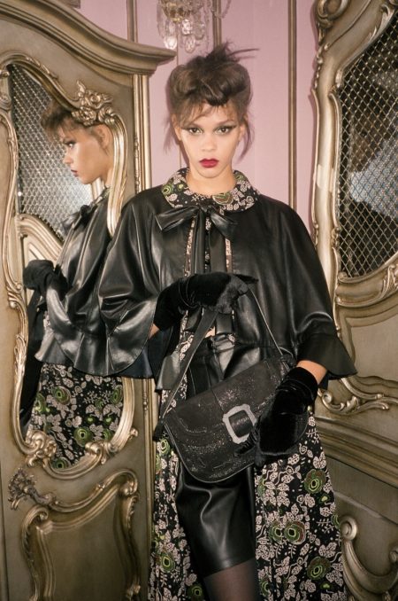Hiandra Martinez Charms in Anna Sui Fall 2020 Campaign Hiandra Martinez stars in Anna Sui fall-winter 2020 campaign.
