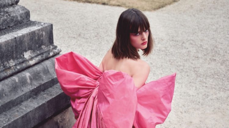 Aylah Peterson Poses in Elegant Looks for Vogue Japan
