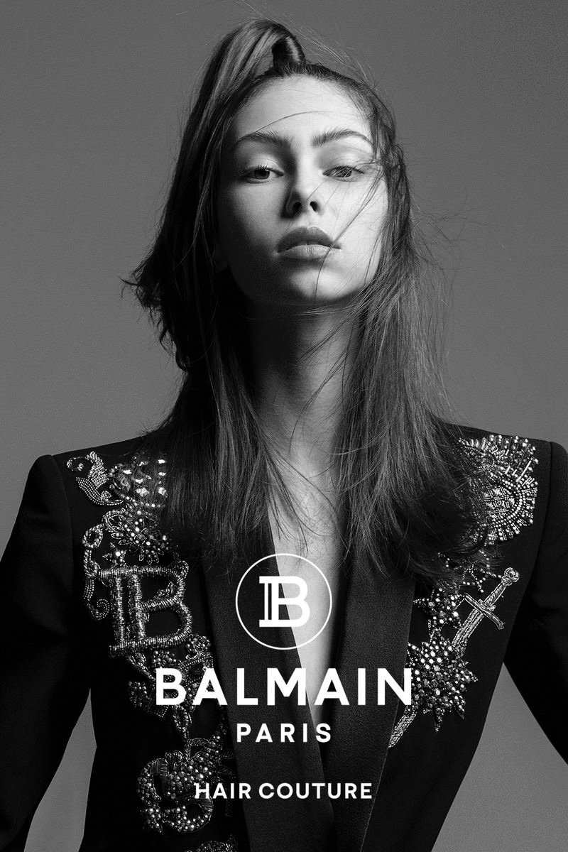 Balmain Hair Couture unveils fall-winter 2020 campaign.