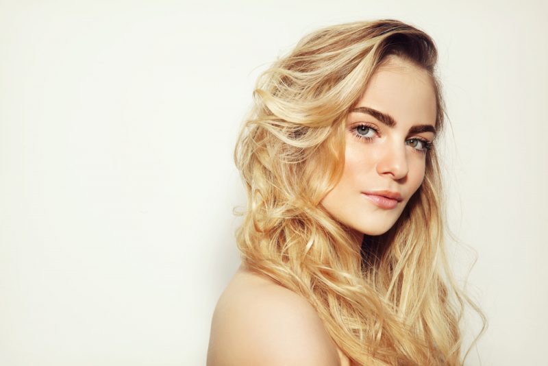 Blonde Woman with Great Skin