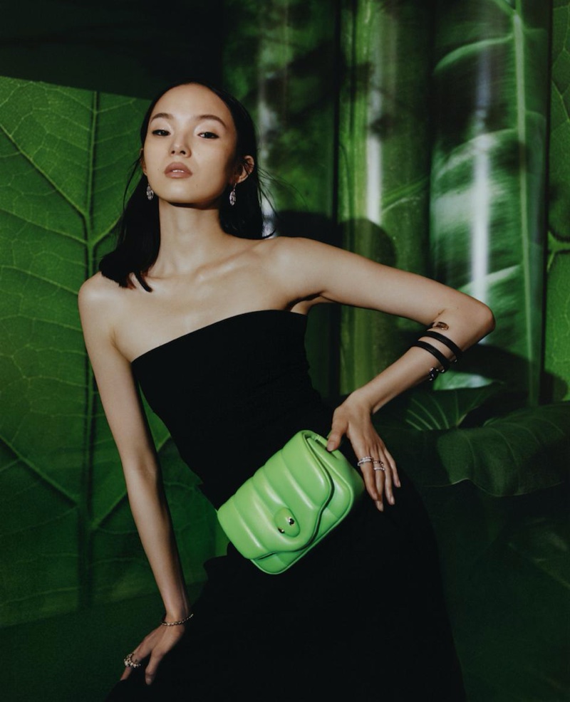 Xiao Wen Ju appears in Bulgari x Ambush accessories campaign.