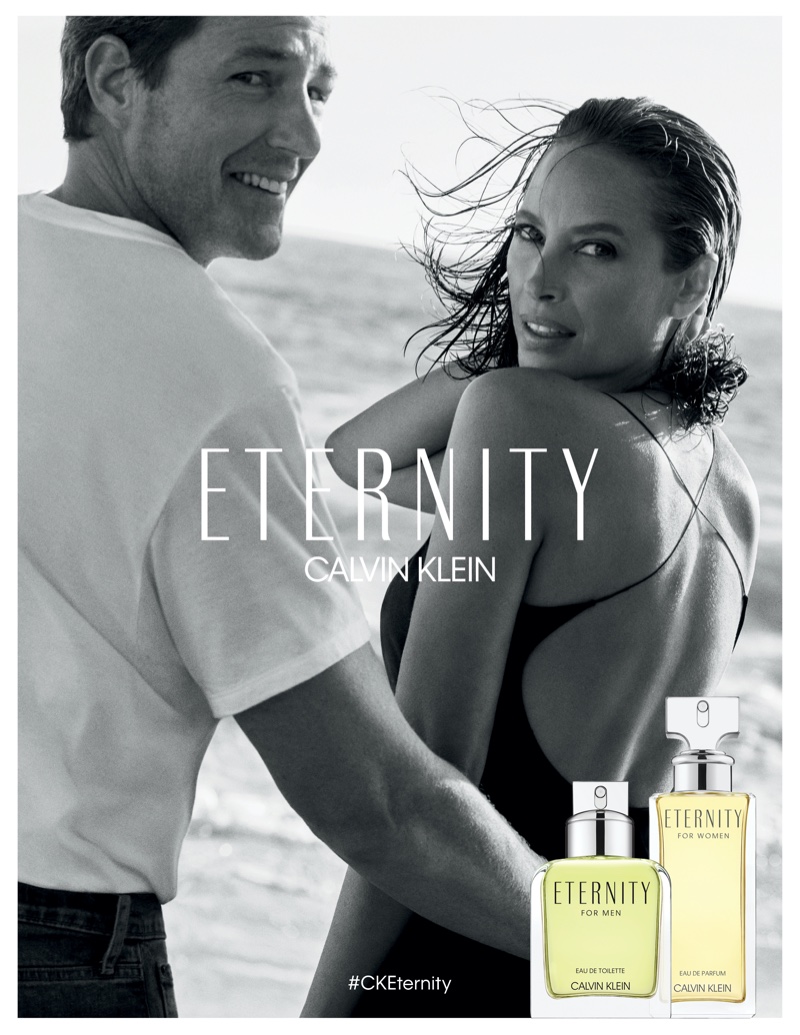 Christy Turlington and Ed Burns stars in Calvin Klein Eternity fragrance 2020 campaign.