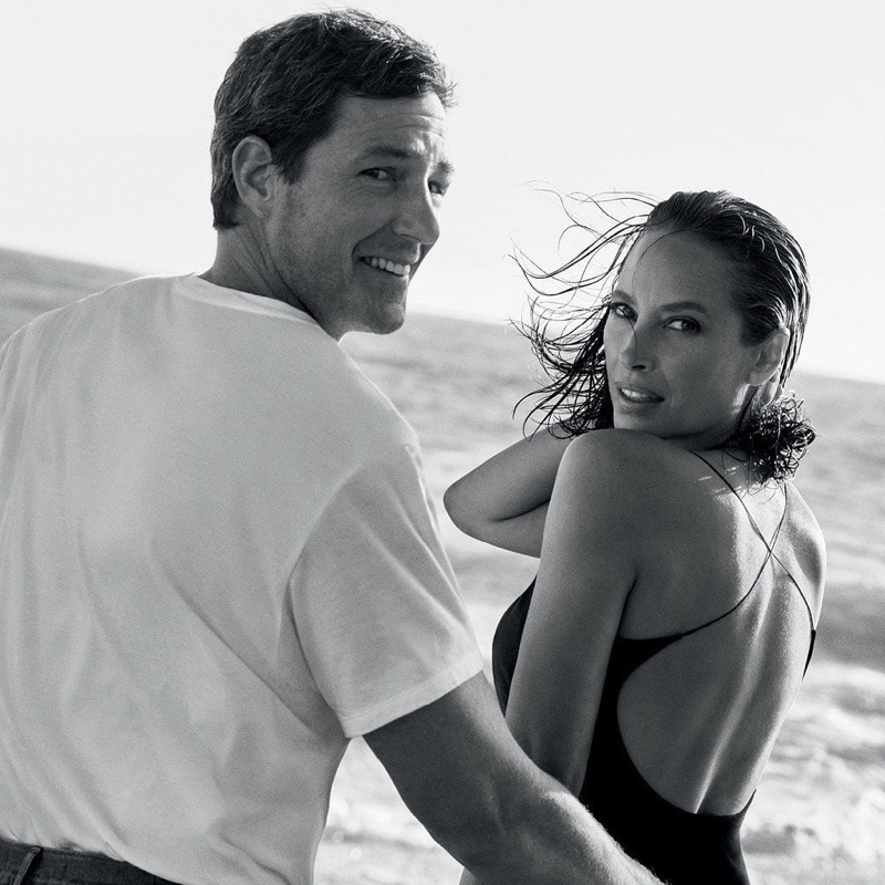 Christy Turlington returns in 2020 after appearing in Calvin Klein Eternity's 1988 advertisements originally.