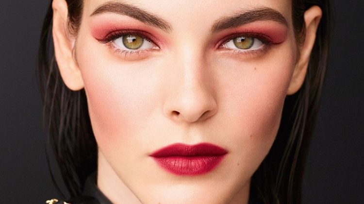 Vittoria Ceretti stars in Chanel Makeup fall-winter 2020 campaign.