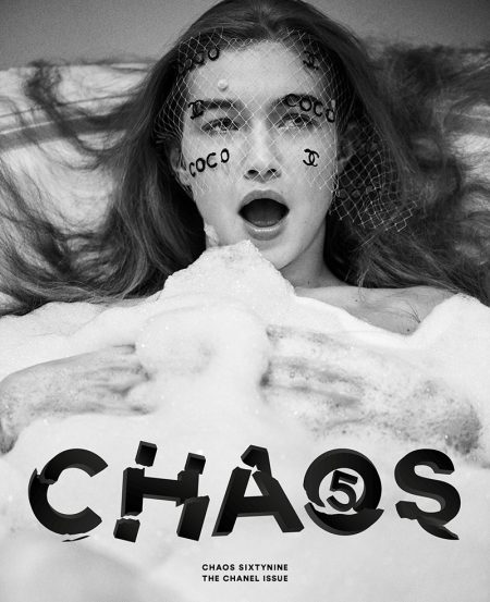 Gigi Hadid Poses in Chanel Looks for Chaos SixtyNine Gigi Hadid Poses in Chanel Looks for Chaos SixtyNine