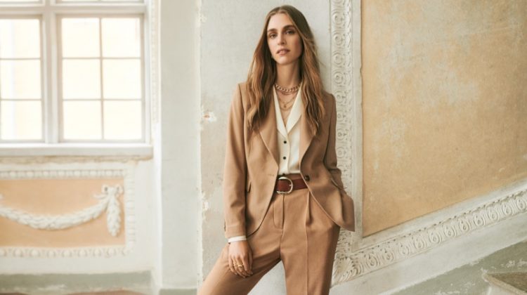 Suiting separates stand out in Giuliva Heritage x H&M collaboration.