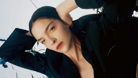 Mariacarla Boscono Models Statement Looks for Sunday Times Style Mariacarla Boscono Models Statement Looks for Sunday Times Style