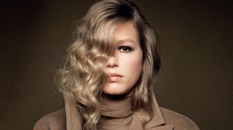 Model Anna Ewers fronts Max Mara fall-winter 2020 campaign.