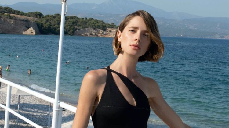 Nata Kas Models Sleek Summer Looks for Marie Claire Greece