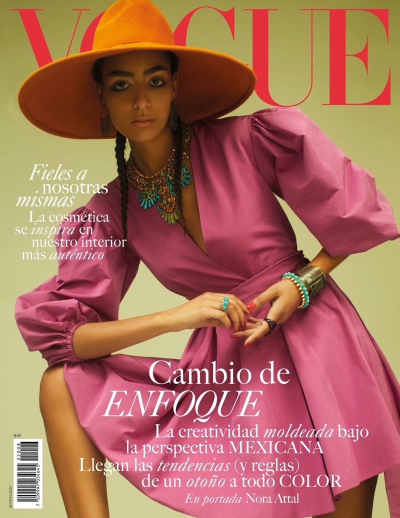 Nora Attal Embraces Romantic Fashions for Vogue Mexico