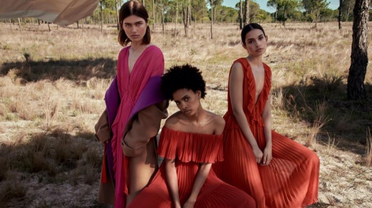 Zoe, Alex, Nastya Pose Outdoors in Stylebop ‘A New Era of Style’ Campaign