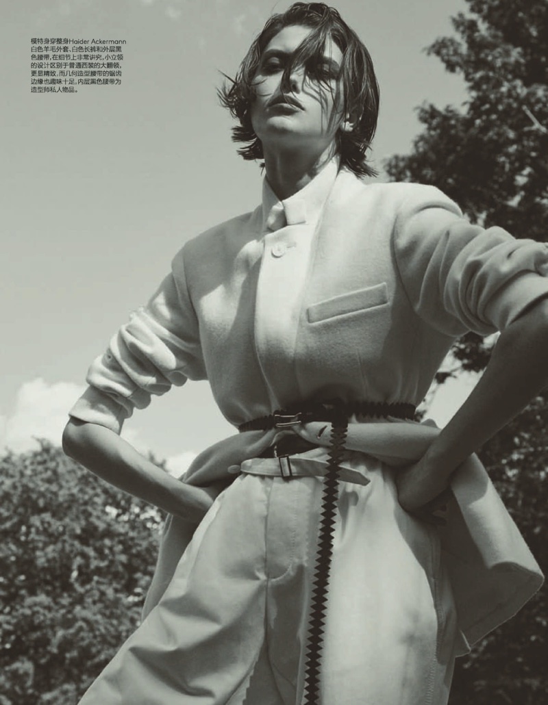 Valerie Scherzinger Vogue China Tomboy Style Fashion Editorial