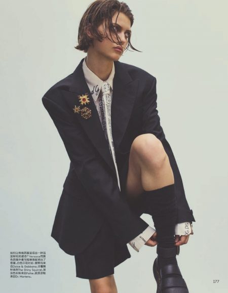 Valerie Scherzinger Wears Cool Girl Looks for Vogue China Valerie Scherzinger Wears Cool Girl Looks for Vogue China
