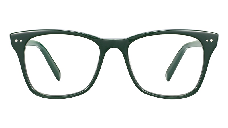 Warby Parker Landon Glasses in Forest Green $95