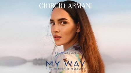 Adria Arjona Has Wanderlust in Giorgio Armani 'My Way' Fragrance Ads Adria Arjona stars in Giorgio Armani My Way fragrance campaign.