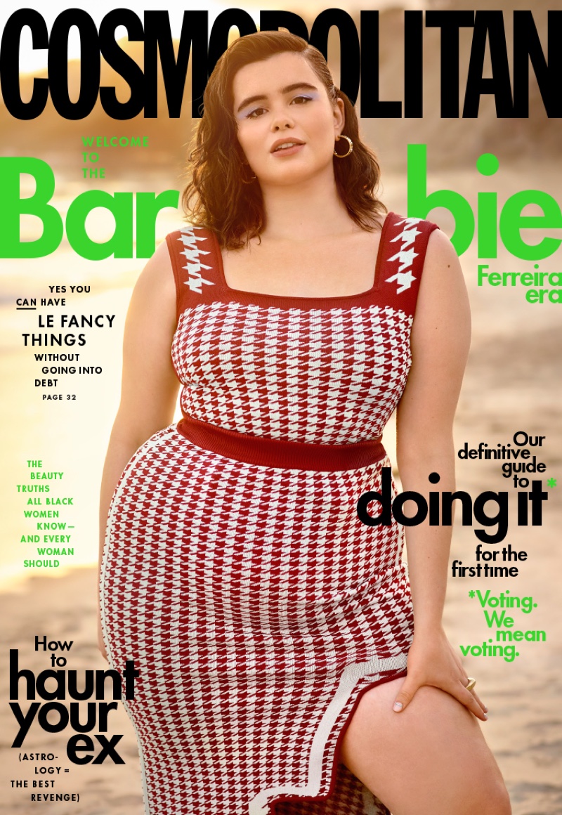 Barbie Ferreira on Cosmopolitan October 2020 Cover