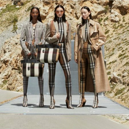 Mariacarla, Sora, Mona Hit the Road in Burberry Fall 2020 Campaign Burberry unveils fall-winter 2020 campaign.