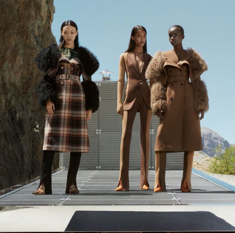 An image from Burberry's fall 2020 advertising campaign.