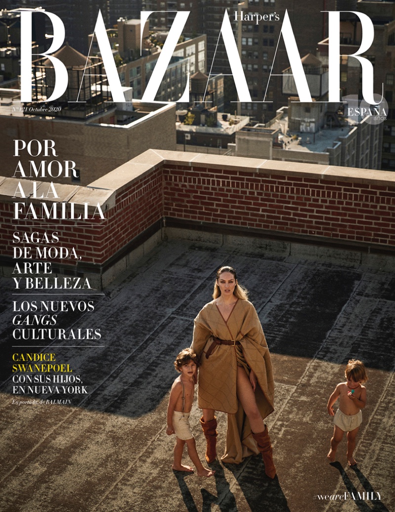 Candice Swanepoel on Harper's Bazaar Spain October 2020 Cover