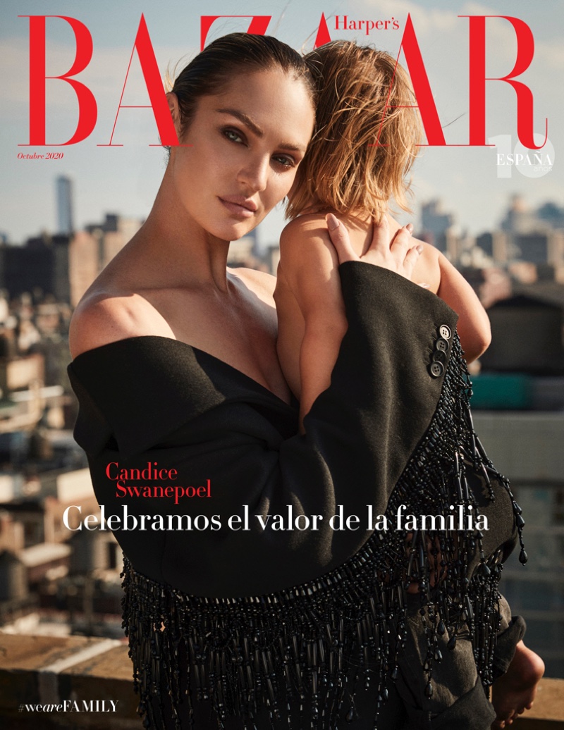 Candice Swanepoel Gets Glam for Harper's Bazaar Spain