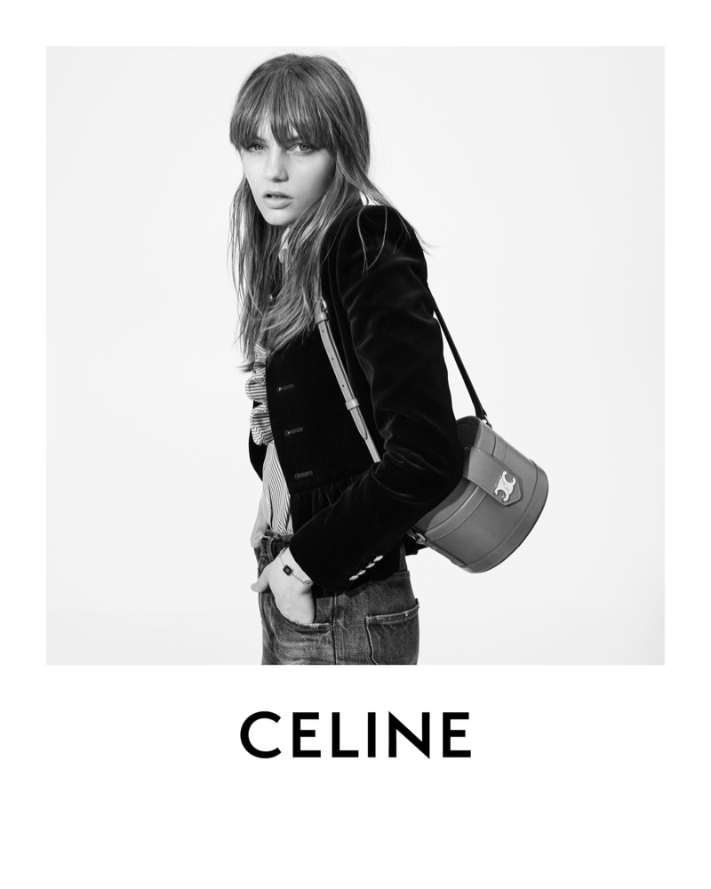 Hedi Slimane photographs Celine winter 2020 campaign.